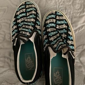 Classic slip on vans logo - rare